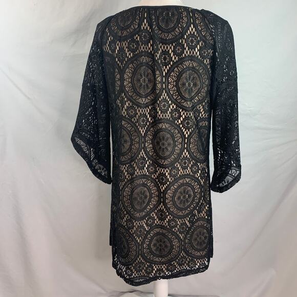 Tacera Black Lace Dress NWT Size S - Picture 6 of 8